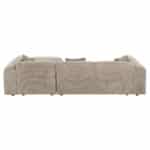 ΚΑΝΑΠΕΣ ΓΩΝΙΑ BRICKEN HM3275.01R ΜΠΕΖ ΥΦΑΣΜΑ 110-282x98-160x72Υεκ. - Image 6