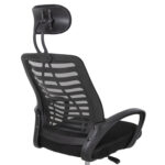 ΚΑΡΕΚΛΑ ΓΡΑΦΕΙΟΥ TRAIL2 HM1193 ΜΑΥΡΟ MESH-ΠΟΔΙ ΧΡΩΜΙΟΥ 62x59x120Yεκ. - Image 9