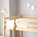 ΚΟΥΚΕΤΑ ΠΑΙΔΙΚΗ ΜΕ ΠΑΡΚΑΚΙ PLAYKID HM21312 ΞΥΛΟ ΠΕΥΚΟΥ ΦΥΣΙΚΟ--ME ΣΤΡΩΜΑ 90x190εκ - Image 7