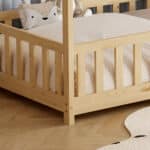 ΚΡΕΒΑΤΙ ΠΑΙΔΙΚΟ ΜΕ ΣΤΡΩΜΑ PHYLLIS HM21304 ΞΥΛΟ ΠΕΥΚΟΥ ΣΕ ΦΥΣΙΚΟ--ΣΤΡΩΜΑ 90x190εκ - Image 8