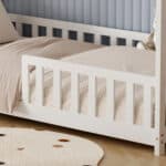 ΚΡΕΒΑΤΙ ΠΑΙΔΙΚΟ ΜΕ ΣΤΡΩΜΑ PHYLLIS HM21304.01 ΞΥΛΟ ΠΕΥΚΟΥ ΣΕ ΛΕΥΚΟ--ΣΤΡΩΜΑ 90x190εκ - Image 7