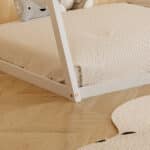 ΚΡΕΒΑΤΙ ΠΑΙΔΙΚΟ ΜΕ ΣΤΡΩΜΑ MUNK HM21306.01 ΞΥΛΟ ΠΕΥΚΟΥ ΣΕ ΛΕΥΚΟ--ΣΤΡΩΜΑ 90x190εκ - Image 7