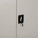 ΝΤΟΥΛΑΠΑ ΜΕΤΑΛΛΙΚΗ ΜΕ ΠΟΔΙΑ CLOD HM11998 2ΦΥΛΛΗ ΜΕ ΧΩΡΙΣΜΑ-ΑΝΟΙΧΤΟ ΓΚΡΙ 90Χ40Χ190Yεκ - Image 4
