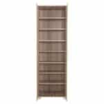 ΠΑΠΟΥΤΣΟΘΗΚΗ-ΝΤΟΥΛΑΠΑ CLUSE HM2403.20 ΜΕΛΑΜΙΝΗ SONAMA OAK ΧΡΩΜΑ 60Χ37Χ186,5Υεκ. - Image 4