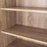 ΠΑΠΟΥΤΣΟΘΗΚΗ-ΝΤΟΥΛΑΠΑ CLUSE HM2403.20 ΜΕΛΑΜΙΝΗ SONAMA OAK ΧΡΩΜΑ 60Χ37Χ186,5Υεκ. - Image 6