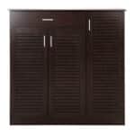 ΠΑΠΟΥΤΣΟΘΗΚΗ-ΝΤΟΥΛΑΠΑ PROΒY HM9607.01 ΜΕΛΑΜΙΝΗ WENGE 120x37,5x121,5Υεκ. - Image 3