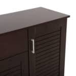 ΠΑΠΟΥΤΣΟΘΗΚΗ-ΝΤΟΥΛΑΠΑ PROΒY HM9607.01 ΜΕΛΑΜΙΝΗ WENGE 120x37,5x121,5Υεκ. - Image 9