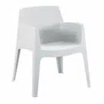 ΠΟΛΥΘΡΟΝΑ ΠΟΛΥΠΡΟΠΥΛΕΝΙΟΥ SLEEK HM6370.01 ΛΕΥΚΗ 57x56x82,5Υεκ.