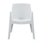 ΠΟΛΥΘΡΟΝΑ ΠΟΛΥΠΡΟΠΥΛΕΝΙΟΥ SLEEK HM6370.01 ΛΕΥΚΗ 57x56x82,5Υεκ. - Image 3