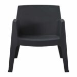 ΠΟΛΥΘΡΟΝΑ ΠΟΛΥΠΡΟΠΥΛΕΝΙΟΥ LOUNGE SLEEK HM6365.02 ΜΑΥΡΟ 62,5x48,5x73Υεκ. - Image 3