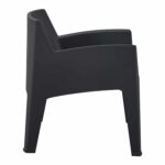 ΠΟΛΥΘΡΟΝΑ ΠΟΛΥΠΡΟΠΥΛΕΝΙΟΥ LOUNGE SLEEK HM6365.02 ΜΑΥΡΟ 62,5x48,5x73Υεκ. - Image 4