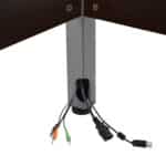 ΣΕΤ ΓΡΑΦΕΙΟΥ 3ΤΜΧ ΣΕ ΧΡΩΜΑ WENGE HM10203.02L - Image 7