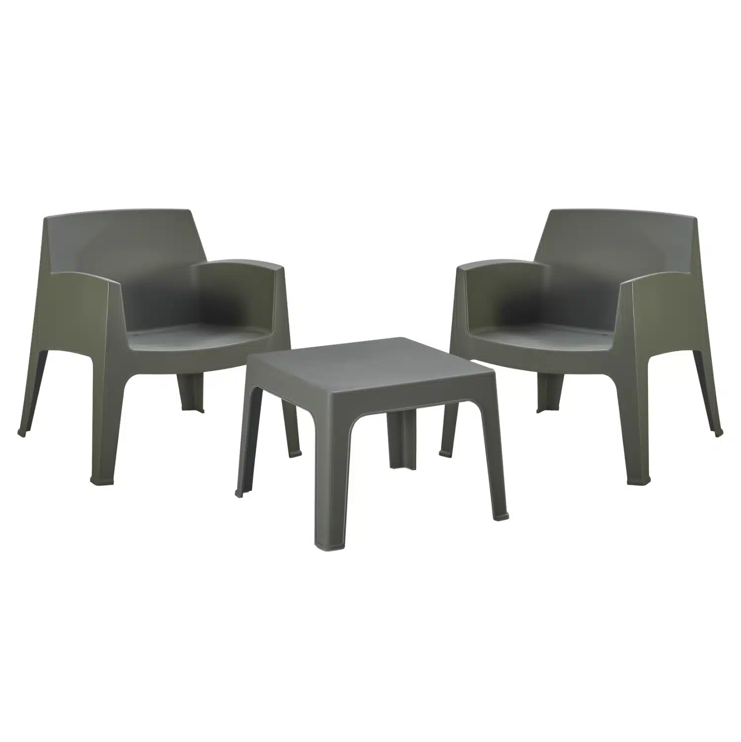 set-lounge-3tmch-fb92127405-dark-olive-g ΣΕΤ LOUNGE 3ΤΜΧ SLEEK HM21274.05 DARK OLIVE GREEN ΠΟΛΥΠΡΟΠΥΛΕΝΙΟ - Image 1