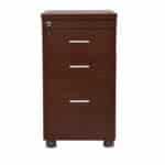 ΣΥΡΤΑΡΙΕΡΑ ΓΡΑΦΕΙΟΥ VANCE ΕΠΑΓΓΕΛΜΑΤΙΚΗ WENGE HM2049.12 40X46X75Υ εκ. - Image 3