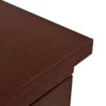 ΣΥΡΤΑΡΙΕΡΑ ΓΡΑΦΕΙΟΥ VANCE ΕΠΑΓΓΕΛΜΑΤΙΚΗ WENGE HM2049.12 40X46X75Υ εκ. - Image 7