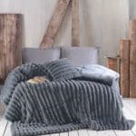 Κουβερτοπάπλωμα Trinity Γκρί Σκούρο 730gr Rythmos