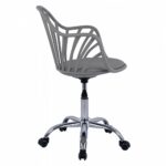 ΚΑΡΕΚΛΑ ΓΡΑΦΕΙΟΥ BECKY HM8457.10 ΣΕ ΓΚΡΙ ΧΡΩΜΑ 57Χ57Χ96 ΕΚ - Image 4