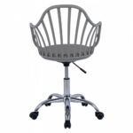 ΚΑΡΕΚΛΑ ΓΡΑΦΕΙΟΥ BECKY HM8457.10 ΣΕ ΓΚΡΙ ΧΡΩΜΑ 57Χ57Χ96 ΕΚ - Image 2