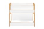 Ραφιέρα Dovere pakoworld φυσικό-λευκό mdf 56x34x55εκ - Image 3
