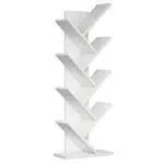 ΒΙΒΛΙΟΘΗΚΗ LIANA ΜΕΛΑΜΙΝΗΣ ΛΕΥΚΟ 46x22x128,5Yεκ.HM9028.13
