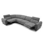 ΓΩΝΙΑΚΟΣ ΚΑΝΑΠΕΣ ΜΕ RECLINE ORACLE HM3290.01 ΓΚΡΙ ΥΦΑΣΜΑ 293x293x98Υεκ. - Image 7