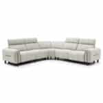 ΓΩΝΙΑΚΟΣ ΚΑΝΑΠΕΣ ΜΕ RECLINE ORACLE HM3290.02 ΜΠΕΖ ΥΦΑΣΜΑ 293x293x98Υεκ.