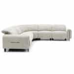 ΓΩΝΙΑΚΟΣ ΚΑΝΑΠΕΣ ΜΕ RECLINE ORACLE HM3290.02 ΜΠΕΖ ΥΦΑΣΜΑ 293x293x98Υεκ. - Image 4