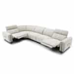 ΓΩΝΙΑΚΟΣ ΚΑΝΑΠΕΣ ΜΕ RECLINE ORACLE HM3290.02 ΜΠΕΖ ΥΦΑΣΜΑ 293x293x98Υεκ. - Image 7