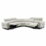 ΓΩΝΙΑΚΟΣ ΚΑΝΑΠΕΣ ΜΕ RECLINE ORACLE HM3290.02 ΜΠΕΖ ΥΦΑΣΜΑ 293x293x98Υεκ. - Image 8