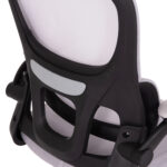 ΚΑΡΕΚΛΑ ΓΡΑΦΕΙΟΥ BASTON HM18236.02 ΓΚΡΙ MESH & ΜΑΥΡΟ PP ΣΚΕΛΕΤΟΣ 64x60x127Υεκ. - Image 9