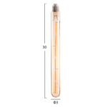 ΛΑΜΠΤΗΡΑΣ HM4190 LED FILAMENT 6W E27 3000K ΧΡΥΣΟ DIMMABLE - Image 2