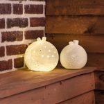 Raeder - Επαναφορτιζόμενη Πορσελάνινη Λάμπα LED Light Sphere Houses - Image 3