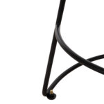 ΣΚΑΜΠΟ BAR ELEANOR HM8363.11 ΜΑΣΙΦ ΞΥΛΟ ΑΚΑΚΙΑΣ-ΜΕΤΑΛΛΟ 50x43x78Υεκ. - Image 9