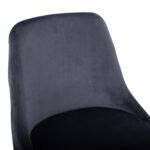 ΣΚΑΜΠΟ ΜΠΑΡ SERENITY HM8519.01 ΑΠΟ ΒΕΛΟΥΔΟ ΓΚΡΙ ΜΕ ΜΕΤΑΛΛΙΚΟ ΣΚΕΛΕΤΟ 51Χ57Χ110Υ εκ. - Image 7