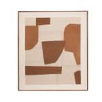 Andrea House - Χειροποίητος Πίνακας Ζωγραφικής Abstract Muna 80x100cm