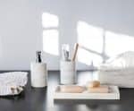 Andrea House - Δίσκος Μπάνιου White Marble Effect - Image 3