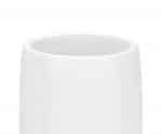 Andrea House - Ποτηράκι Για Οδοντόβουρτσες Cermanic White Round - Image 2
