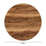 ΕΠΙΦΑΝΕΙΑ ΤΡΑΠΕΖΙΟΥ HPL ΣΤΡΟΓΓΥΛΗ HM5841.30 INDIAN SHESHAM Φ60εκ. - Image 2