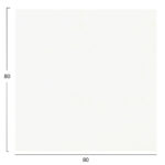 ΕΠΙΦΑΝΕΙΑ ΤΡΑΠΕΖΙΟΥ HPL ΤΕΤΡΑΓΩΝΗ HM5839.23 WHITE 80x80εκ. - Image 2