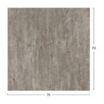ΕΠΙΦΑΝΕΙΑ ΤΡΑΠΕΖΙΟΥ HPL ΤΕΤΡΑΓΩΝΗ HM5838.37 CONCRETE 70x70εκ. - Image 2