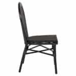 ΚΑΡΕΚΛΑ ΑΛΟΥΜΙΝΙΟΥ TRENT BAMBOO LOOK ΜΕ TEXTLINE 45x57x88 εκ. HM5052 - Image 4