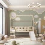 ΚΡΕΒΑΤΙ ΠΑΙΔΙΚΟ ΤΣΟΥΛΗΘΡΑ PHYLLIS HM21310 ΠΕΥΚΟ ΣΕ ΦΥΣΙΚΟ--ΜΕ ΣΤΡΩΜΑ 90x190εκ - Image 5