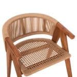 ΠΟΛΥΘΡΟΝΑ ΤΡΑΠΕΖΑΡΙΑΣ BRANN HM18238 ΞΥΛΟ ΤΕΑΚ ΦΥΣΙΚΟ-ΣΧΟΙΝI 62x58x77Υεκ. - Image 7