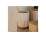 Andrea House - Ποτηράκι Για Οδοντόβουρτσες Wood/Beige - Image 3
