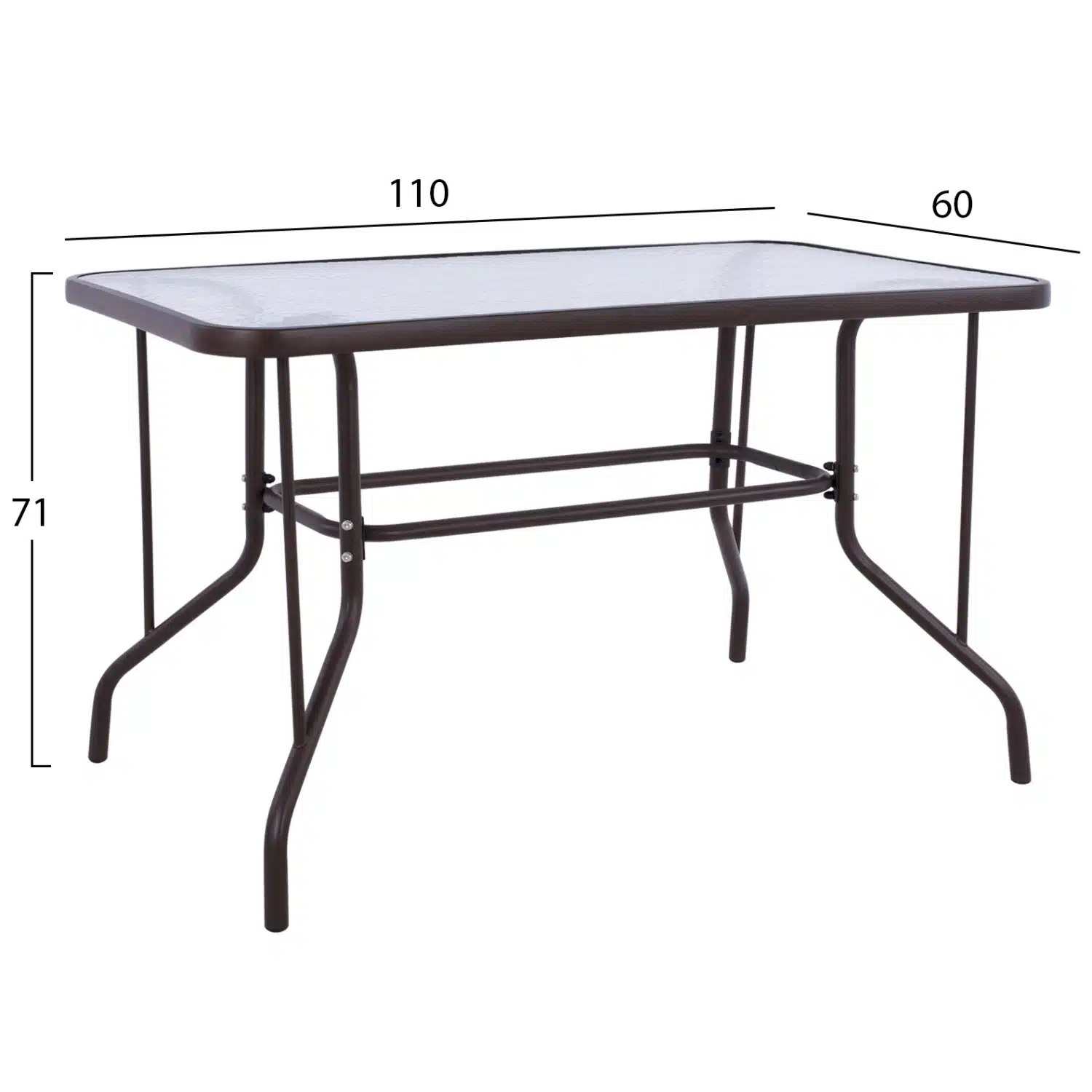 ΣΕΤ ΕΞ.ΧΩΡΟΥ 5ΤΜΧ MAG HM21034 ΤΡΑΠΕΖΙ ADAM & 4 ΠΤΥΣΣΟΜΕΝΕΣ ΚΑΡΕΚΛΕΣ-ΚΑΦΕ - Image 2