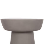 ΤΡΑΠΕΖΙ ΣΑΛΟΝΙΟΥ PIRSON HM18155.03 FIBER CEMENT ΣΕ ΓΚΡΙ--Φ60x36Υεκ. - Image 4