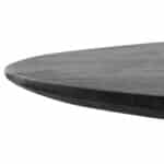 ΤΡΑΠΕΖΙ ΤΡΑΠΕΖΑΡΙΑΣ FRANTZ HM9457.12 ΜΑΣΙΦ MINDI ΞΥΛΟ ΣΕ ΜΑΥΡΟ Φ150x75Υεκ - Image 4