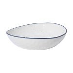 ESTIA ΠΙΑΤΟ ΒΑΘΥ PEBBLES ΠΟΡΣΕΛΑΝΙΝΟ 20cm - ΣΕΤ 6ΤΕΜ