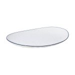 ESTIA ΠΙΑΤΟ ΡΗΧΟ PEBBLES ΠΟΡΣΕΛΑΝΙΝΟ 28cm - ΣΕΤ 6ΤΕΜ