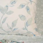 Παπλωματοθήκη 100% Βαμβάκι Pearl Μπλέ Melinen - Image 2